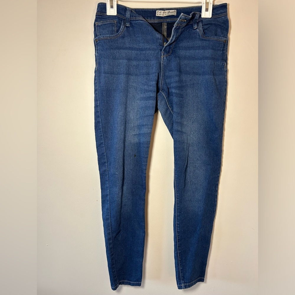 Blue fade jeans